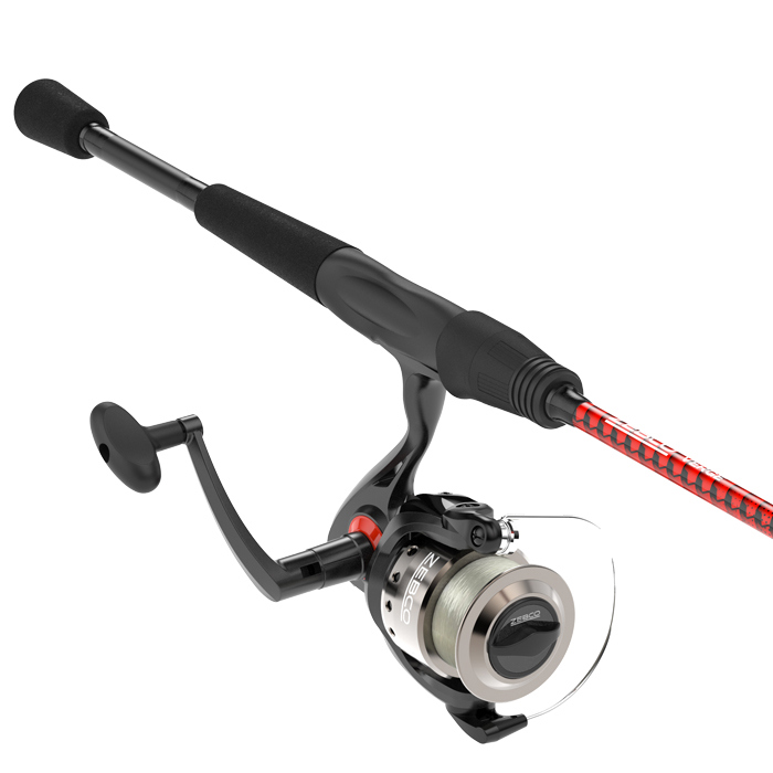 Zebco Roam Spinning Reel and Telescopic Fishing Rod Combo Extendable  19-inch  for sale online