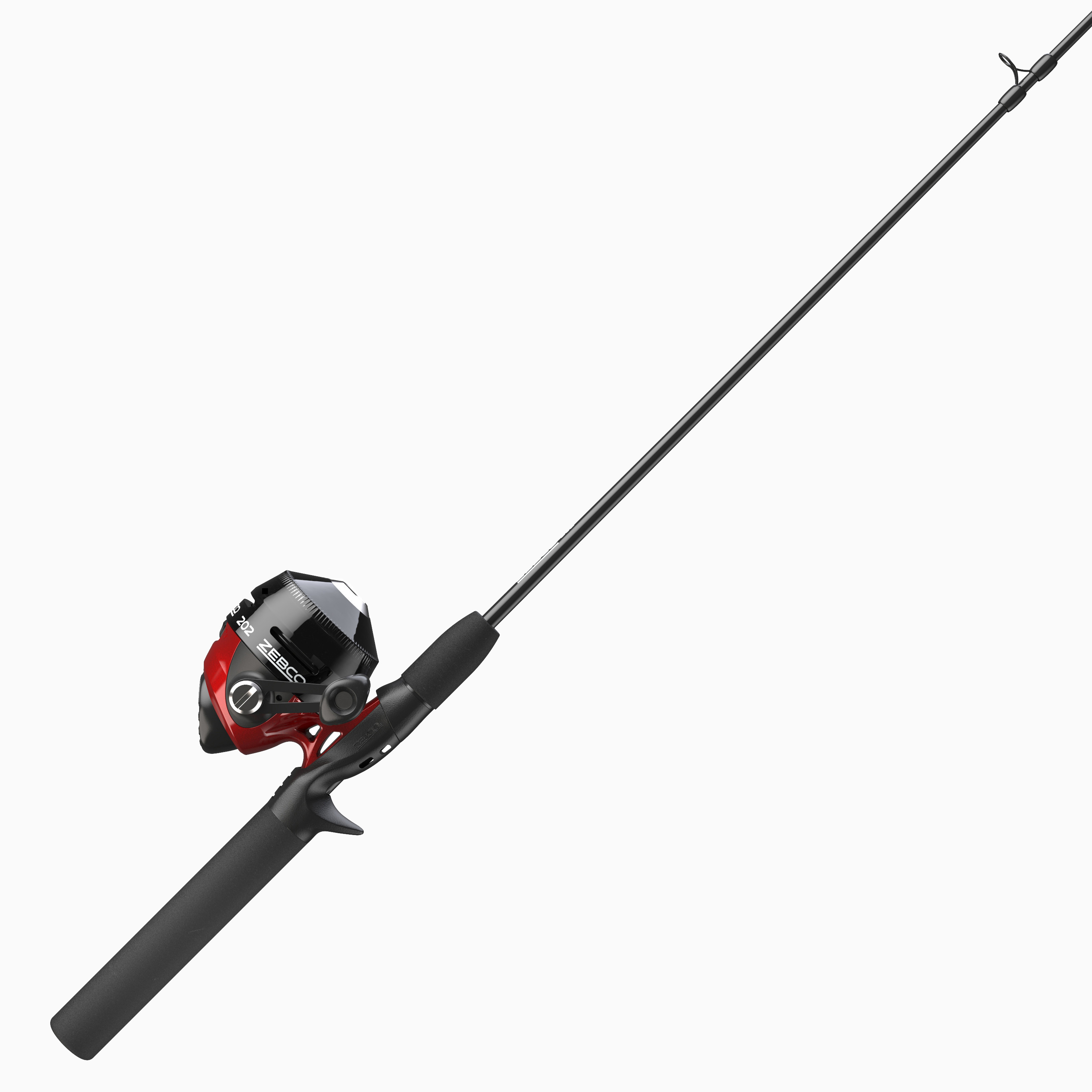 Zebco 808 Bowfisher Reel with 80lb Braid