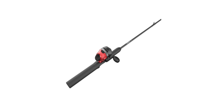 Zebco 404 Spincast Reel and 2-Piece Fishing Rod Combo, Durable Fiberglass  Rod with EVA Handle, QuickSet Anti-Reverse Reel with Built-In Bite Alert
