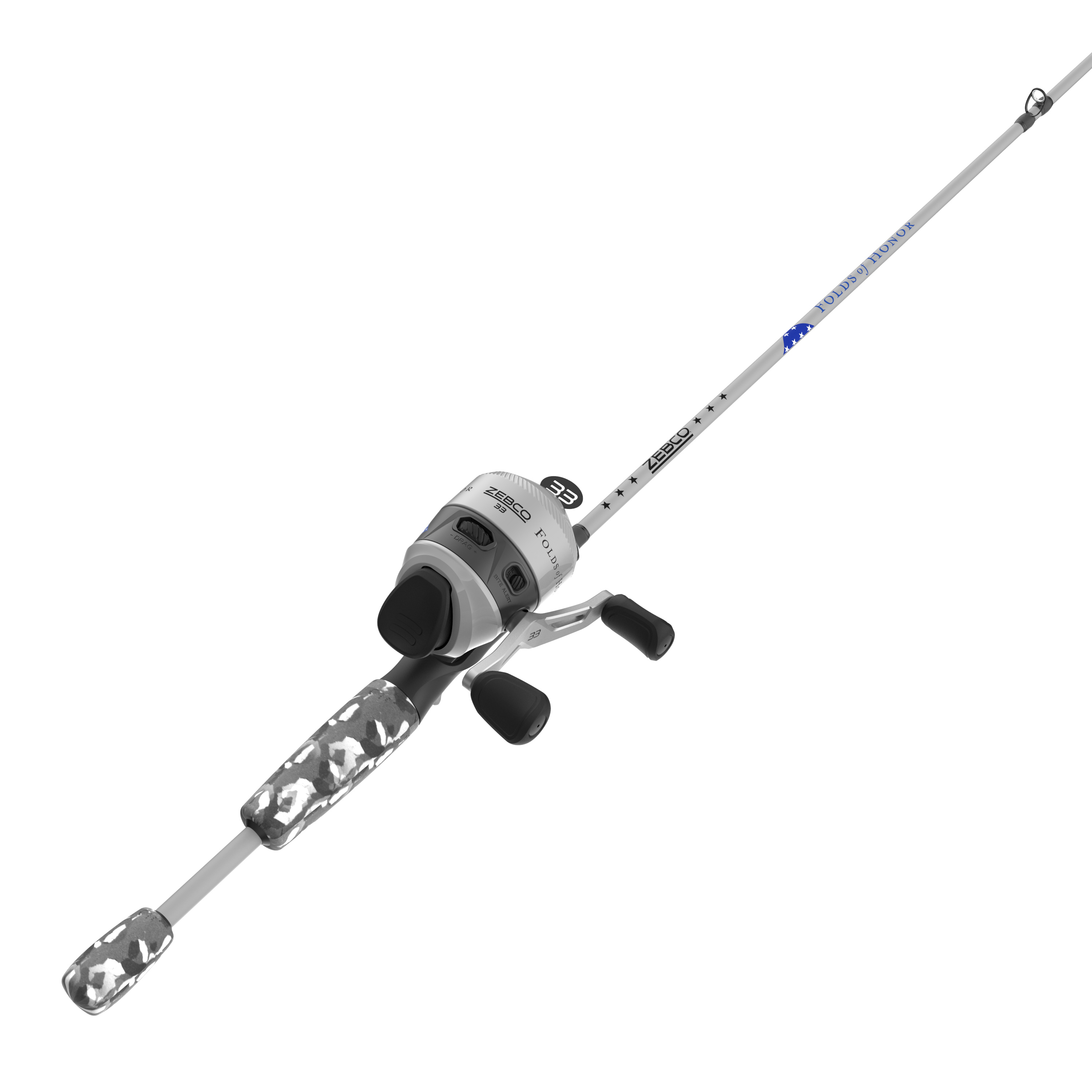 Baitcasting Fishing Rod ZEBCO 5'6médium And Reel Pinnacle Platinum