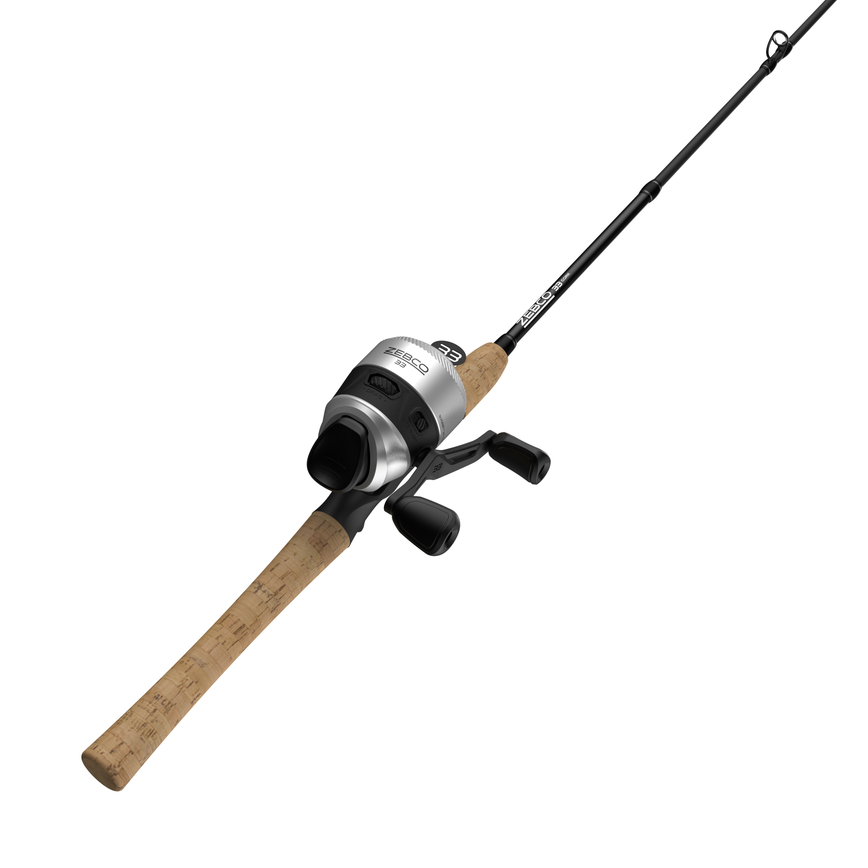 Biddergy - Worldwide Online Auction and Liquidation Services - Zebco RT  Series Fishing Rod & Shakespeare Spinning Reel