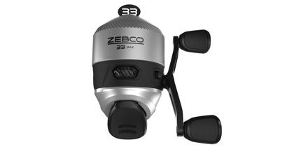 Zebco 33 Max 2.6:1 Ball Bearing 33max Spincast Reel, Cajun 20LB Line  020223WT