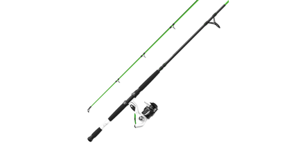 Bite Alert Spinning Reel and Fishing Rod 2-Piece Combo, Extended EVA  Handle, Anti-Reverse Clutch, Size 60 Reel, - AliExpress