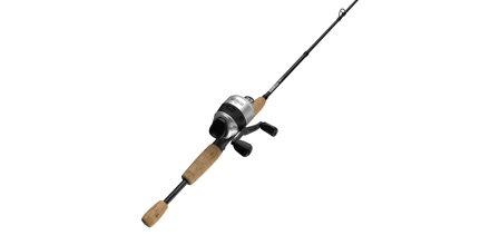 Zebco 33 Custom Z Spincast Reel and Fishing Rod Combo, 6-Foot 2-Piece  Fiberglass Rod with EVA Handle, QuickSet Anti-Reverse Fishing Reel with  Bite Alert, Red 