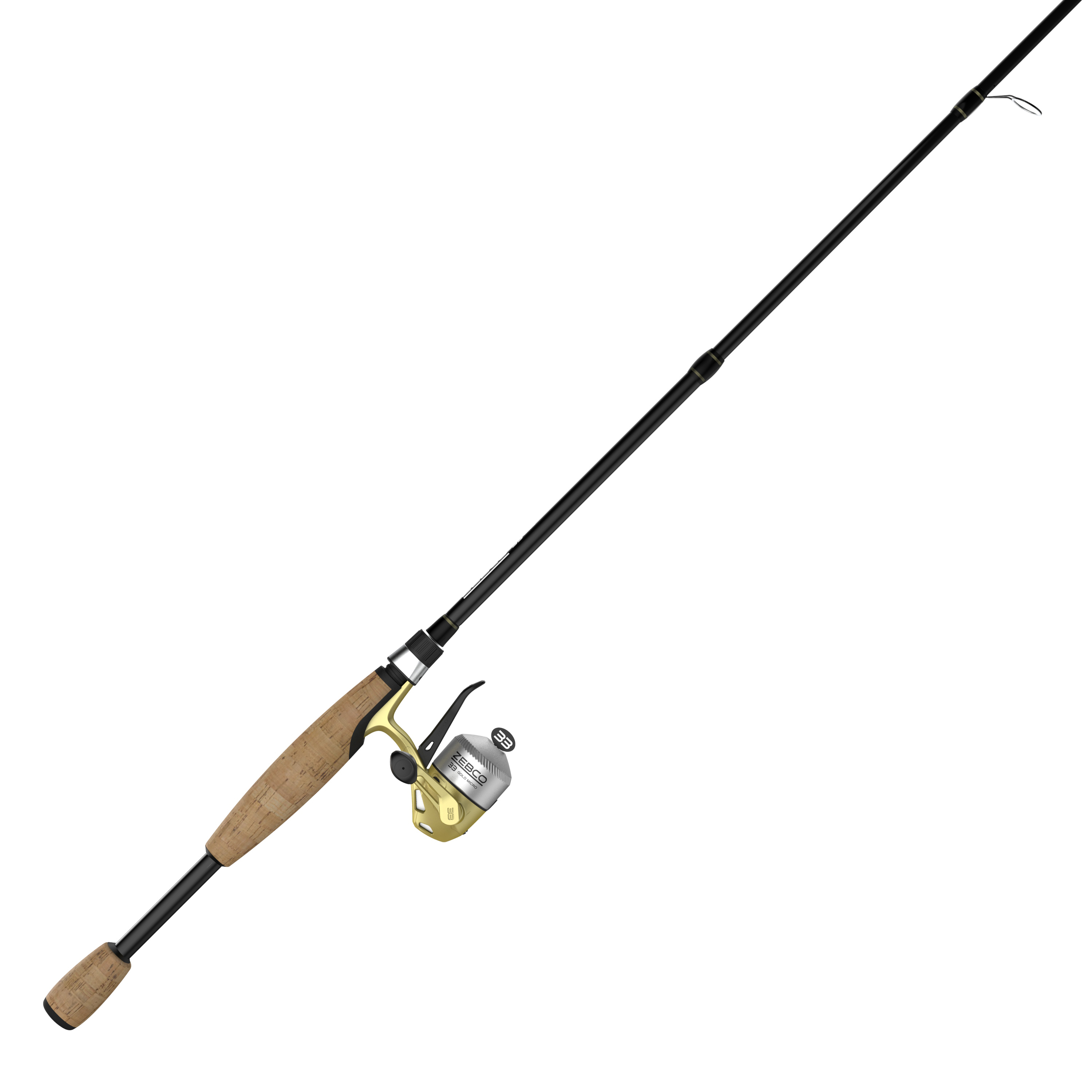  Zebco 33 Micro Ultralite Spincast Package Combo (2-Piece),  4-Feet 5-Inch : Sports & Outdoors