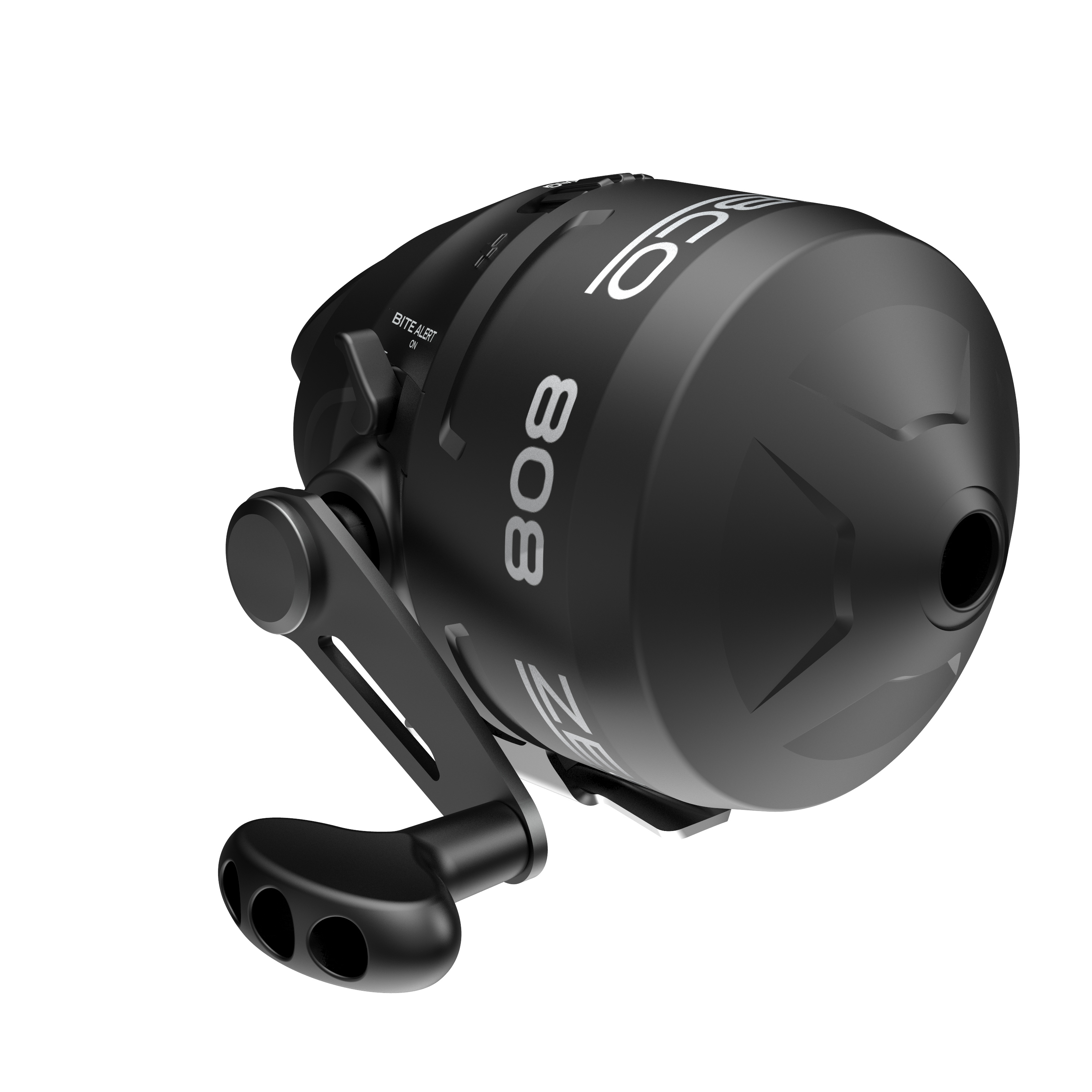  Zebco 808 Saltwater Spincast Fishing Reel, Stainless