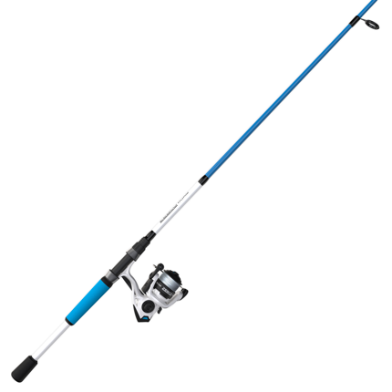  Zebco Roam Spincast Reel And Fishing Rod Combo, 6-Foot  2-Piece Fiberglass Fishing Pole