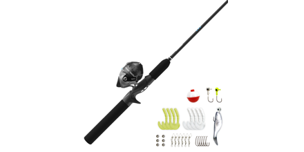  Customer reviews: Zebco 33 Rhino Max Spincast Reel and Fishing  Rod Combo, 6-Foot 6-Inch 2-Piece Durable Fiberglass Rod with ComfortGrip  Handle, Quickset Anti-Reverse Fishing Reel with Bite Alert, Gray/Black