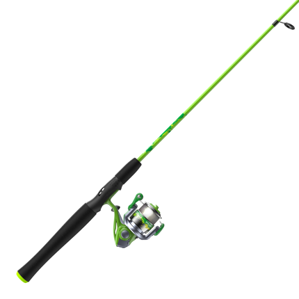 Leisure Sports 535297WGZ Fishing Rod and Reel Combo, Spinning Reel, CA