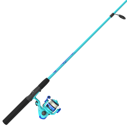 NIP Zebco Gatorback two-piece fishing rod with