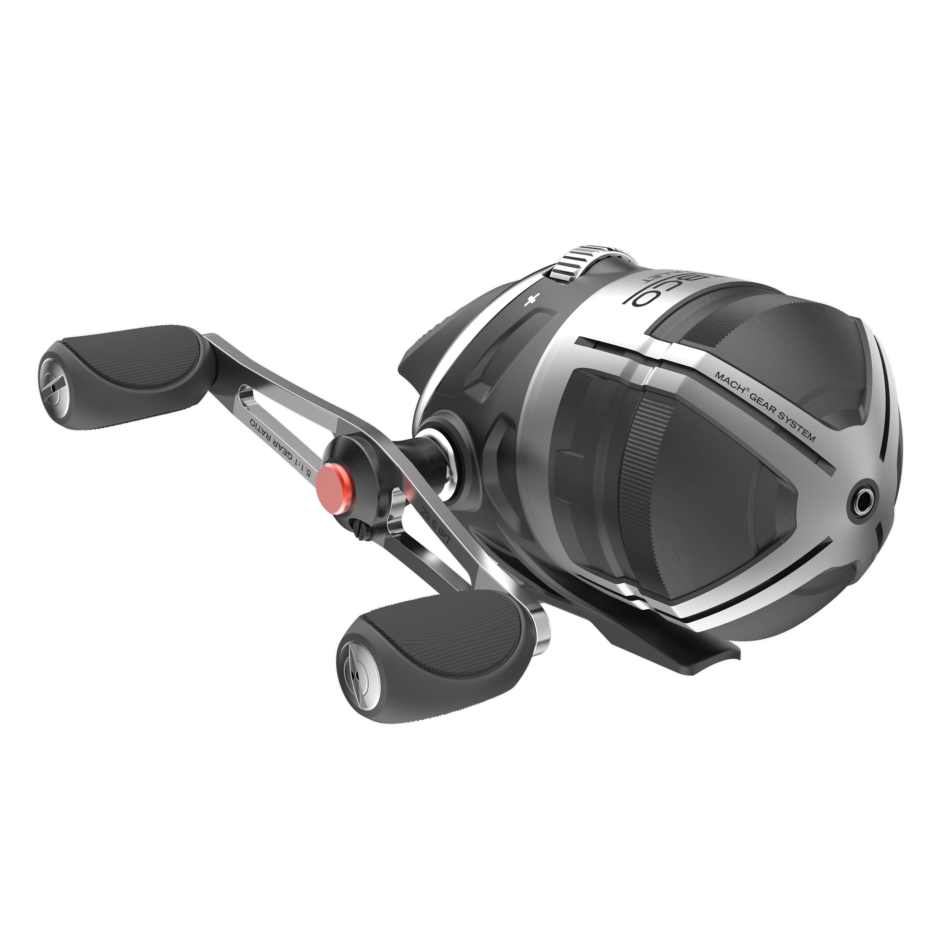 Zebco 33 Spincast Fishing Reel, Quickset Anti-Reverse with Bite Alert, Smooth Dial-Adjustable Drag, Powerful All-Metal Gears with a Lightweight