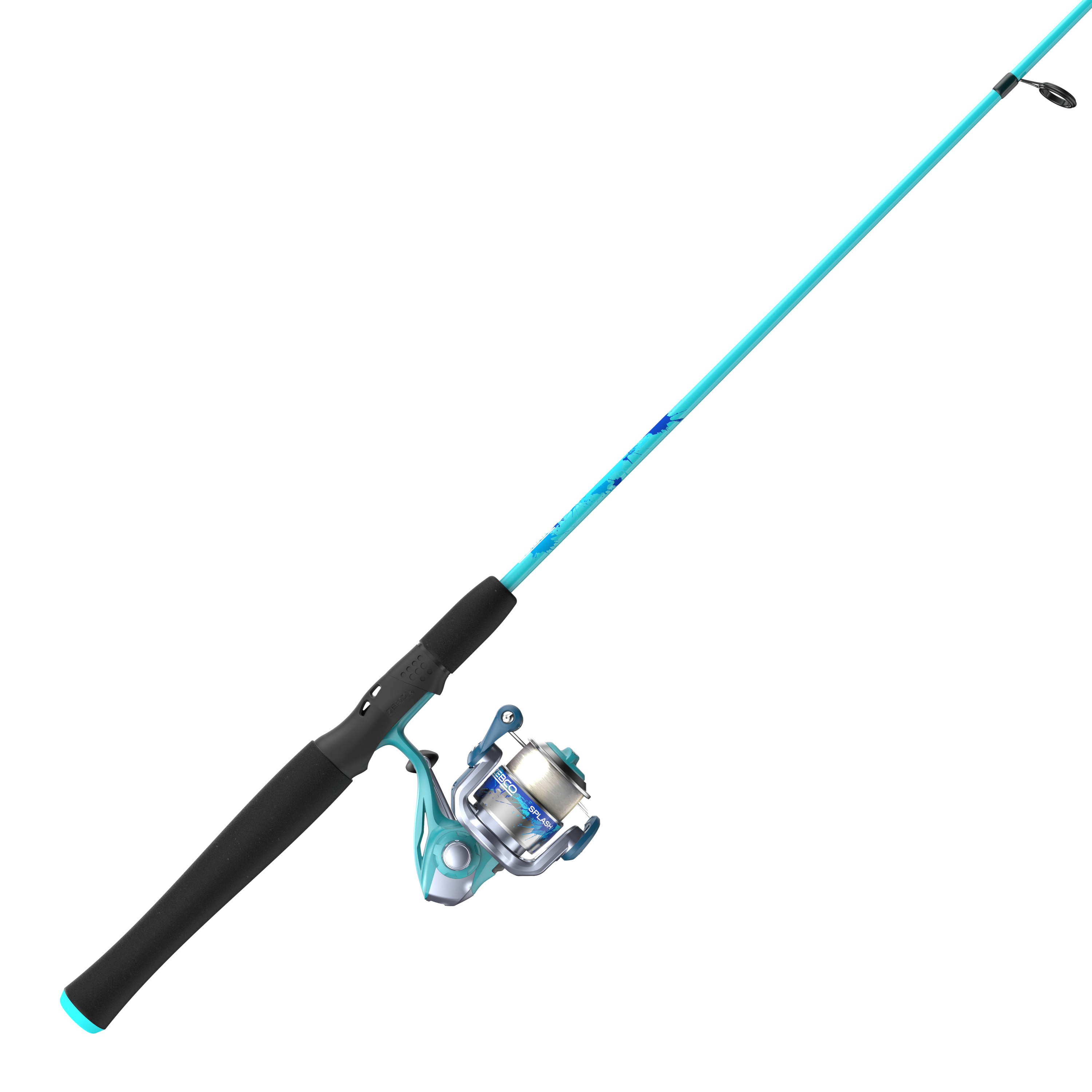  Zebco Kids Rambler Spincast Reel and Fishing Rod Combo, 5-Foot  3-Inch 2-Piece Fishing Pole, Size 30 Reel, Changeable Right- or Left-Hand  Retrieve, Pre-Spooled with 8-Pound Zebco Cajun Line : Everything Else