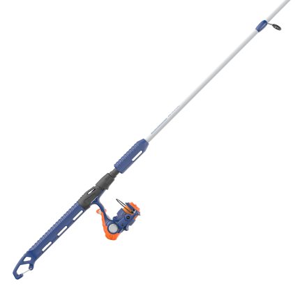 Zebco Kids Splash Floating Spincast Reel and Fishing Rod Combo, 29-Inch  1-Piece Fishing Pole, Size 20 Reel, Right-Hand Retrieve, Pre-Spooled & 404  Spincast Reel and Fishing Rod Combo in Dubai - UAE