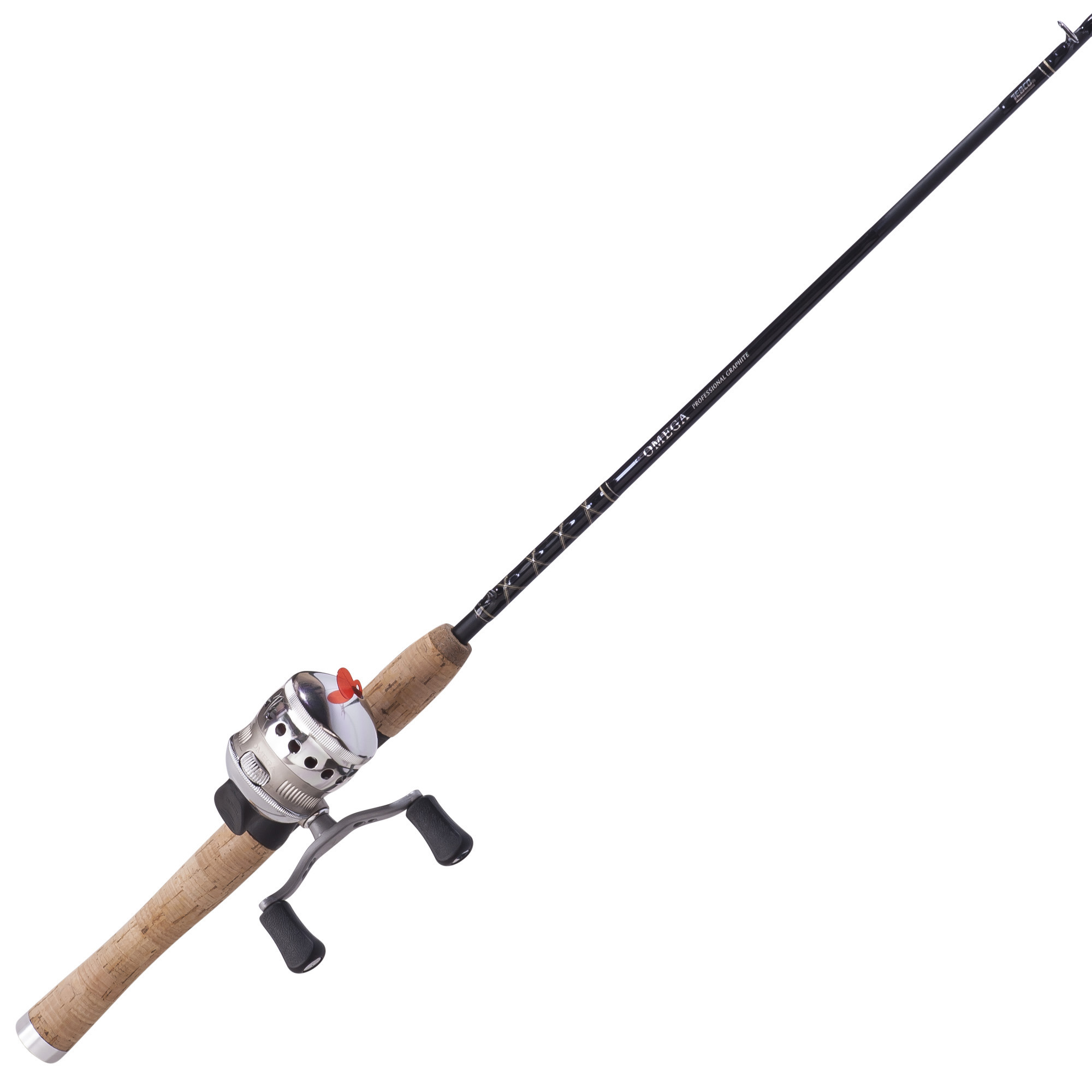 Zebco 33 Cork Spincast Reel and Fishing Rod Combo, Pre-Spooled 10